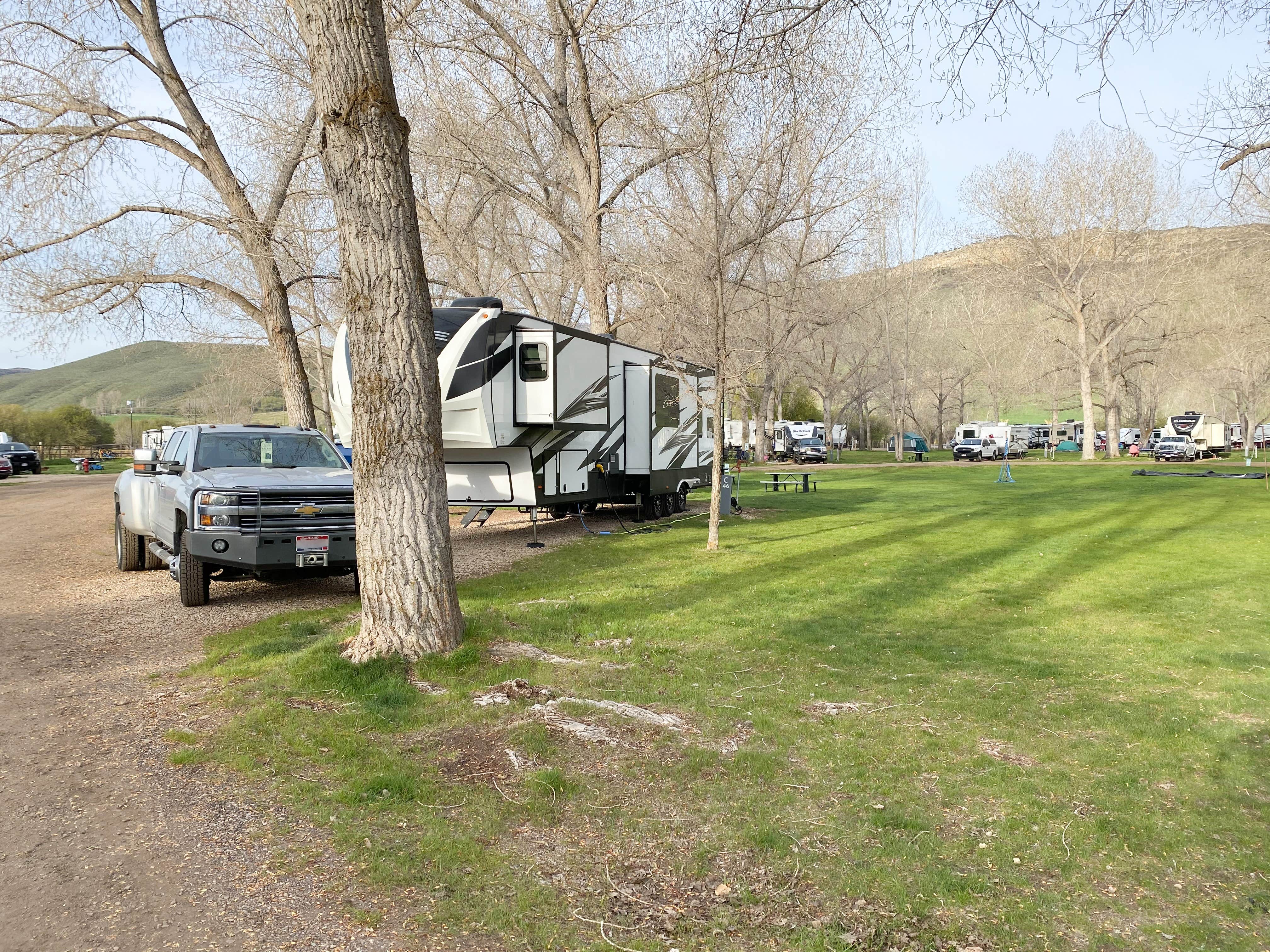 Kimberly D.'s photo of rv camping at Echo Island RV Resort near South Jordan, UT