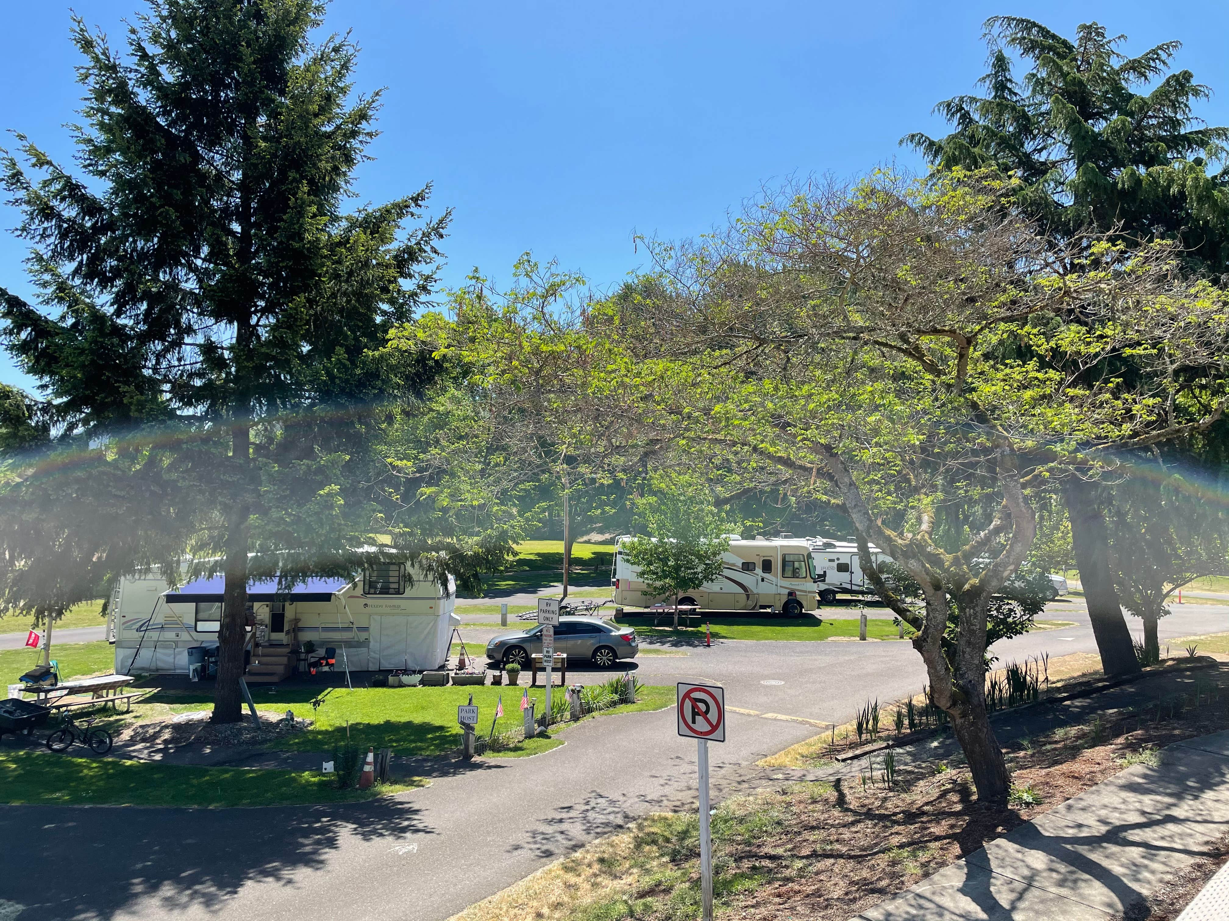 Michaela M.'s photo of rv camping at Millsite RV Park near Roseburg, OR