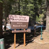 Review photo of Cold Springs Campground - Boise Nf (ID) by Amy S., May 15, 2021