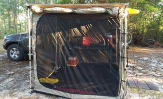Tucker B.'s photo of tent camping at Shepard State Park Campground in Mississippi