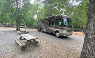 harold J.'s photo of rv camping at Norwood Campground near Mineral Springs, NC