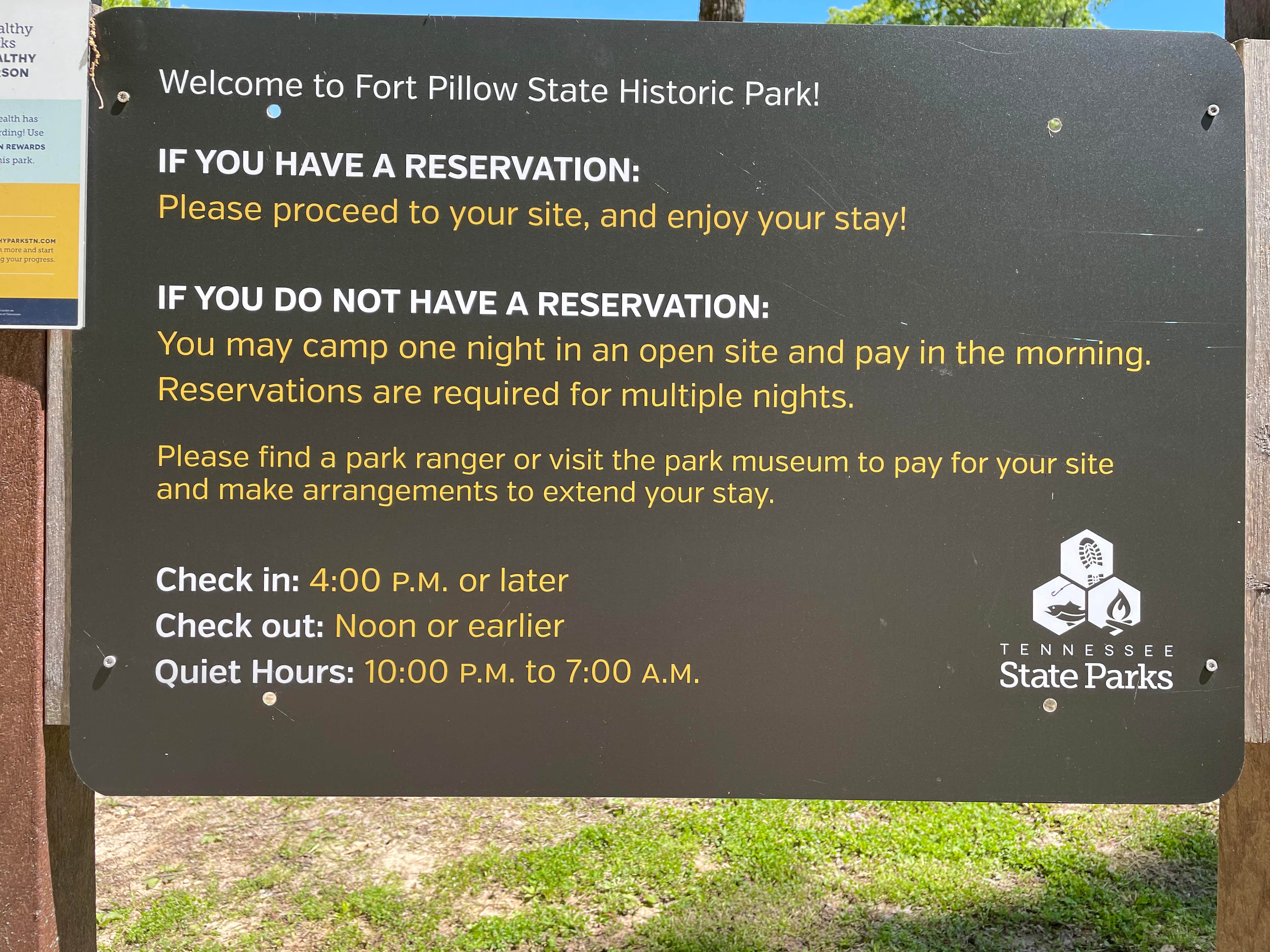 Fort Pillow State Historic Park The Dyrt