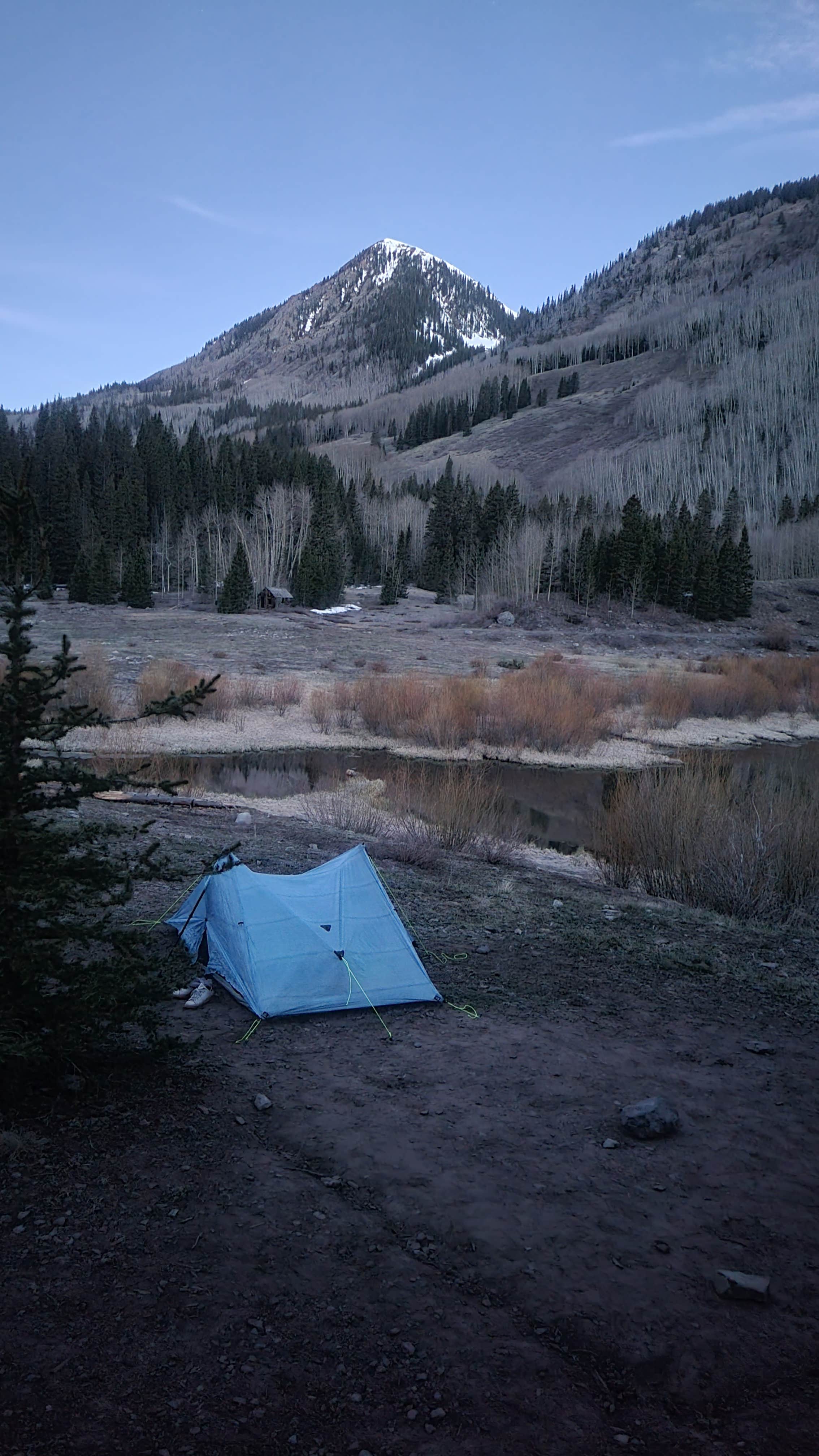 Florian J.'s photo of tent camping at Priest Lake Dispersed Camping Area near Bayfield, CO