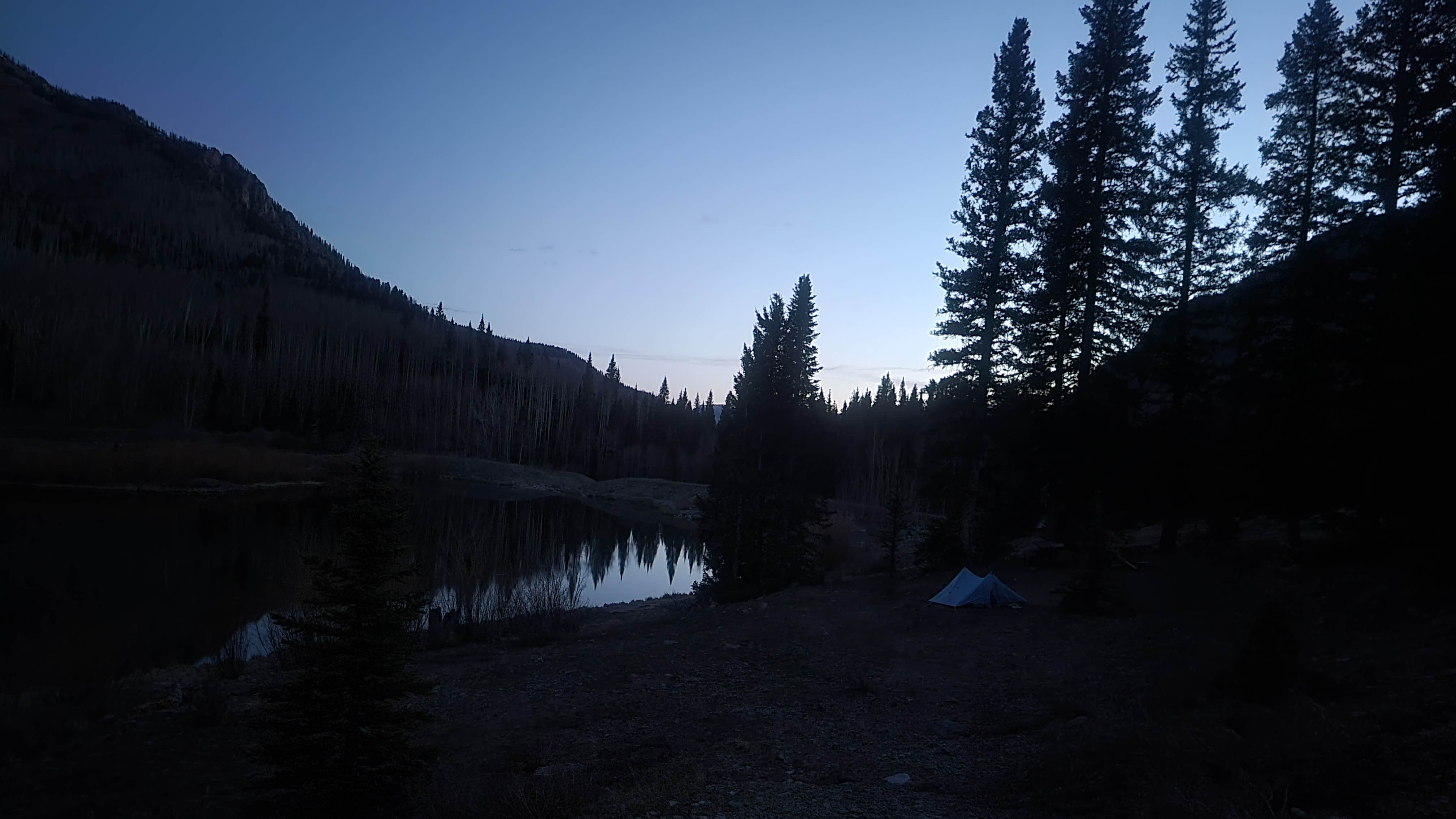 Florian J.'s photo of tent camping at Priest Lake Dispersed Camping Area near Hesperus, CO