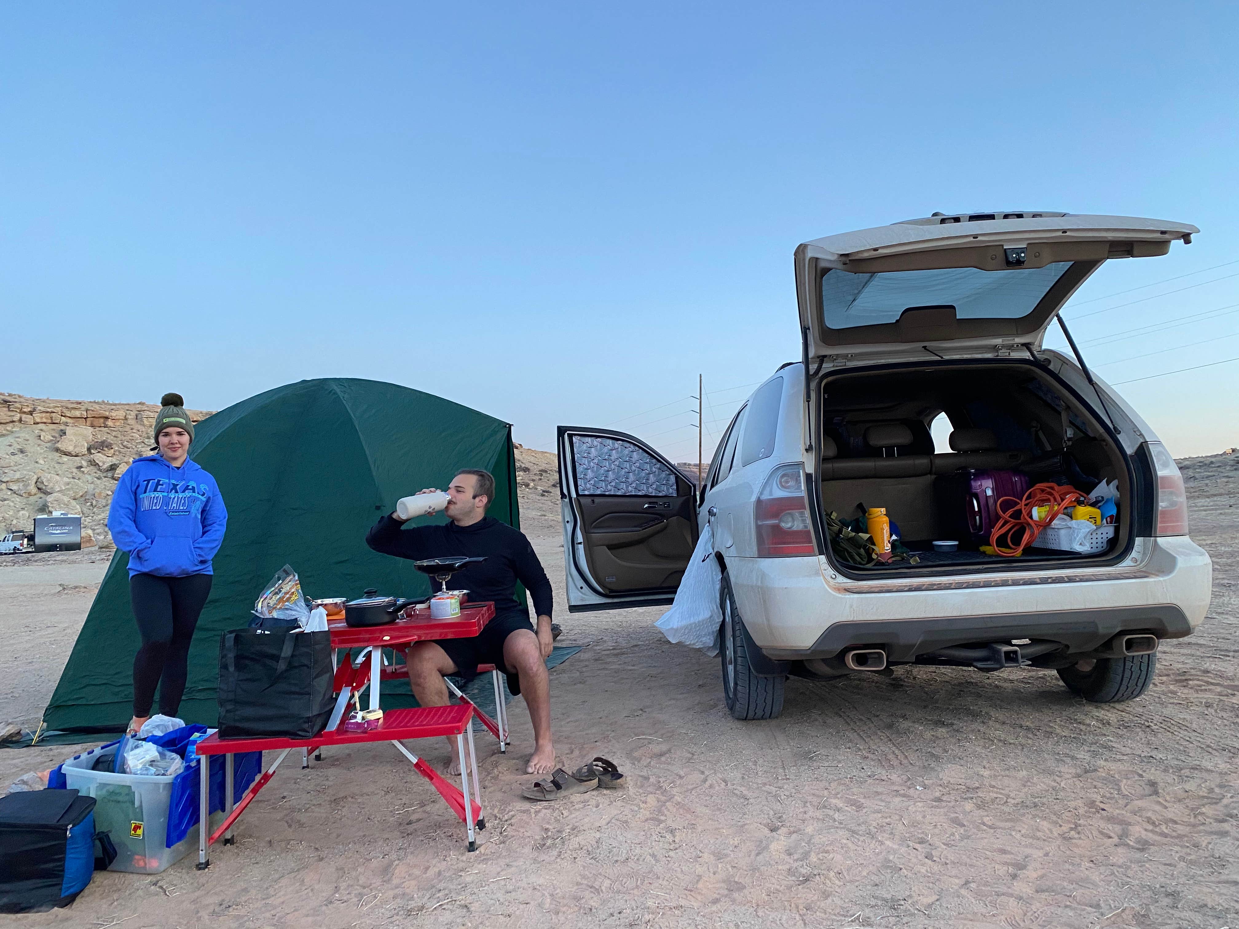Camping near County Road #146 BLM dispersed: Fallen Peace Officer Dispersed, Moab, Utah