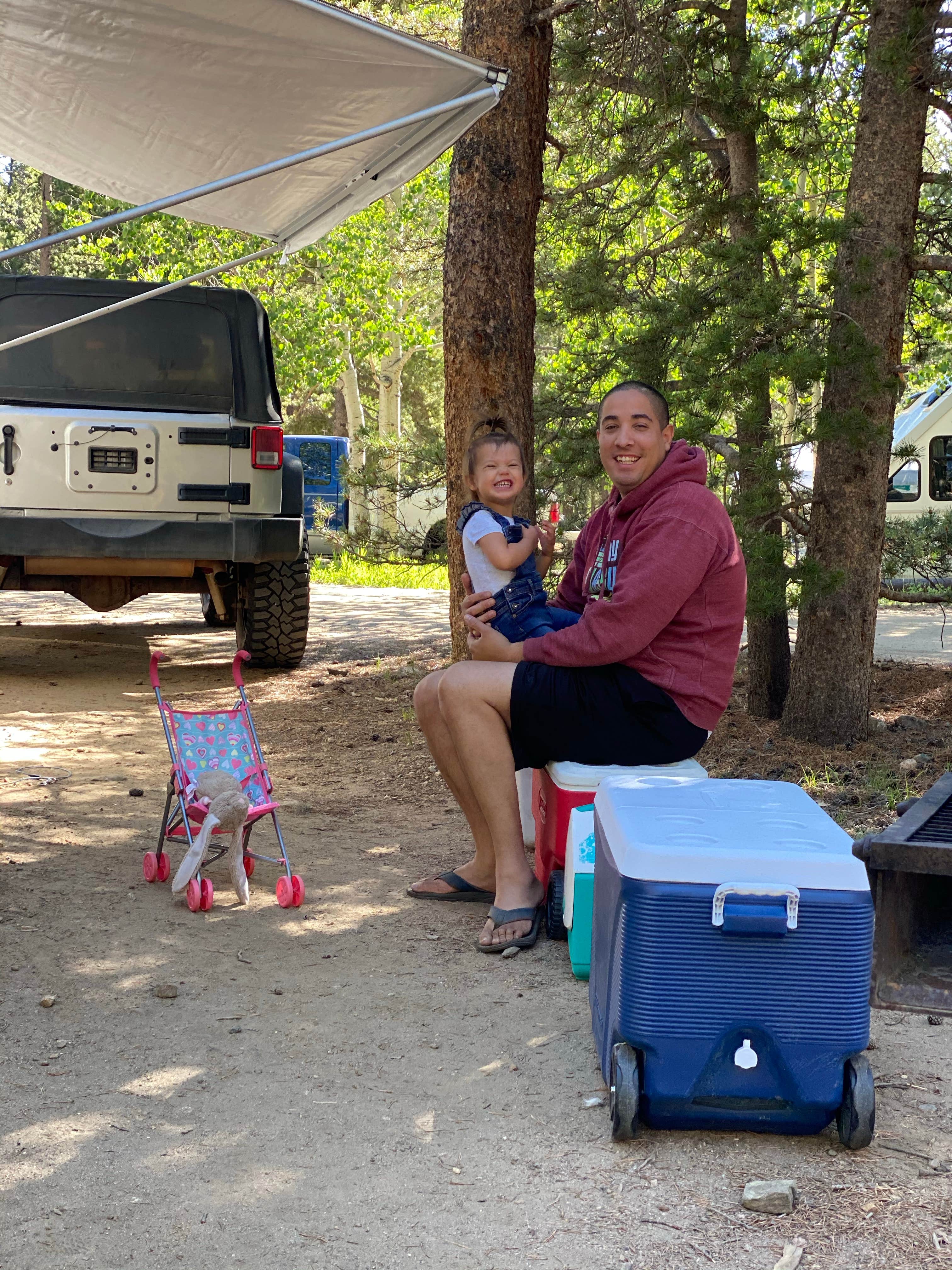 Melissa G.'s photo of rv camping at Columbine Campground - Outside of Denver near Georgetown, CO