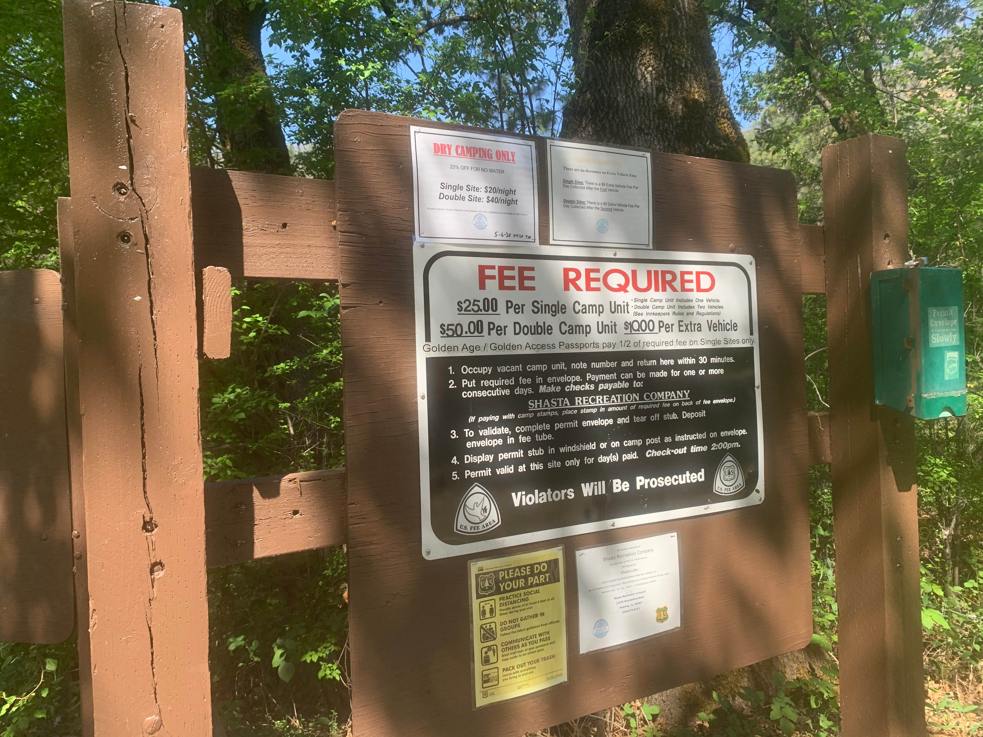 Camper-submitted photo at McCloud Bridge Campground near Round Mountain, CA