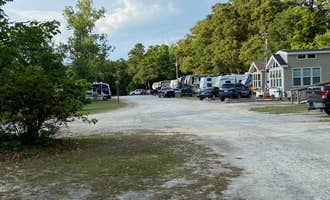 Camping near Sawgrass Dunes at Holden Beach - Sandy Marshfront lot only 6 miles to the beach: S & W RV Park, Supply, North Carolina