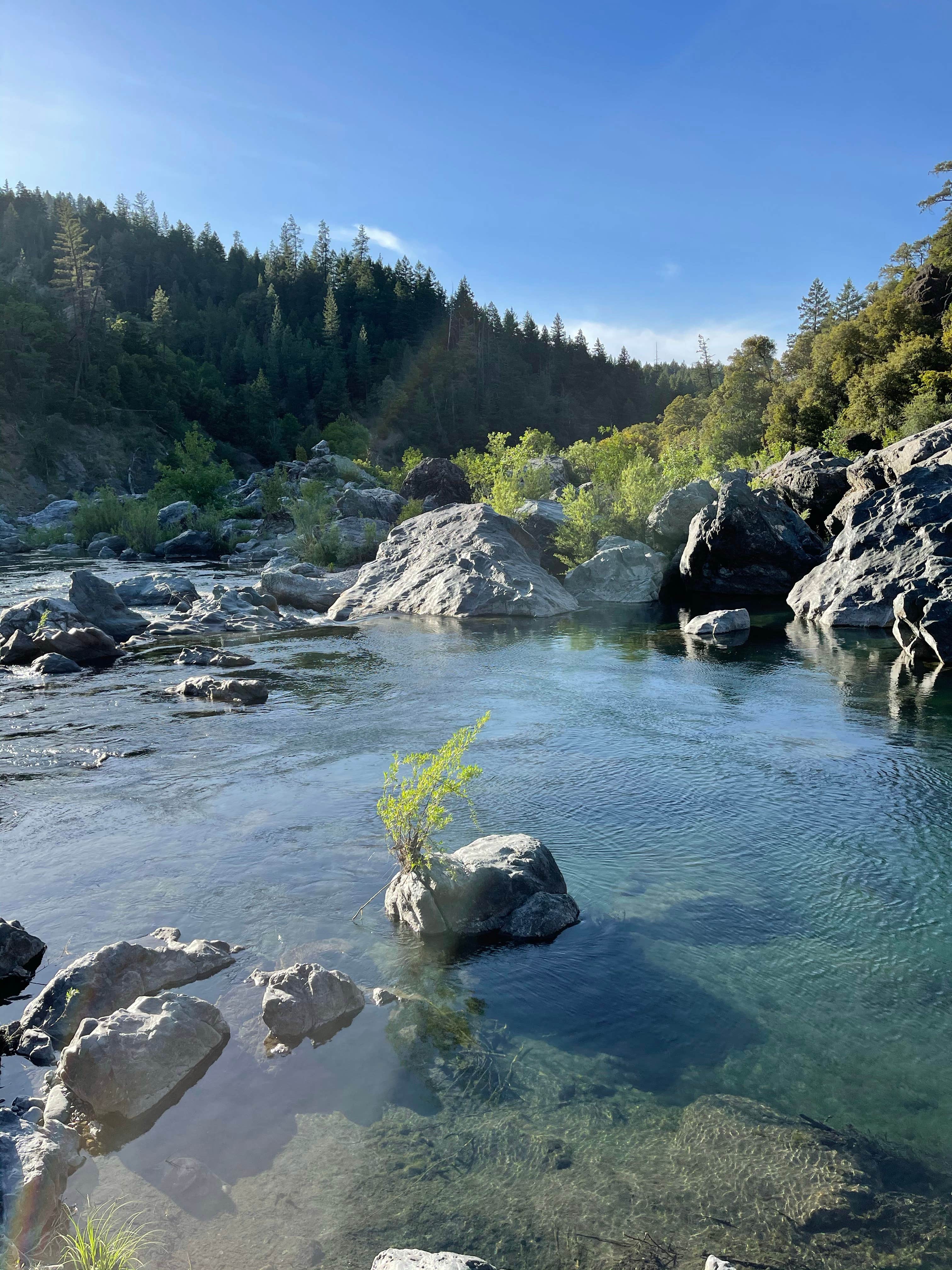 Camper-submitted photo at Slide Creek Campground near Hayfork, CA