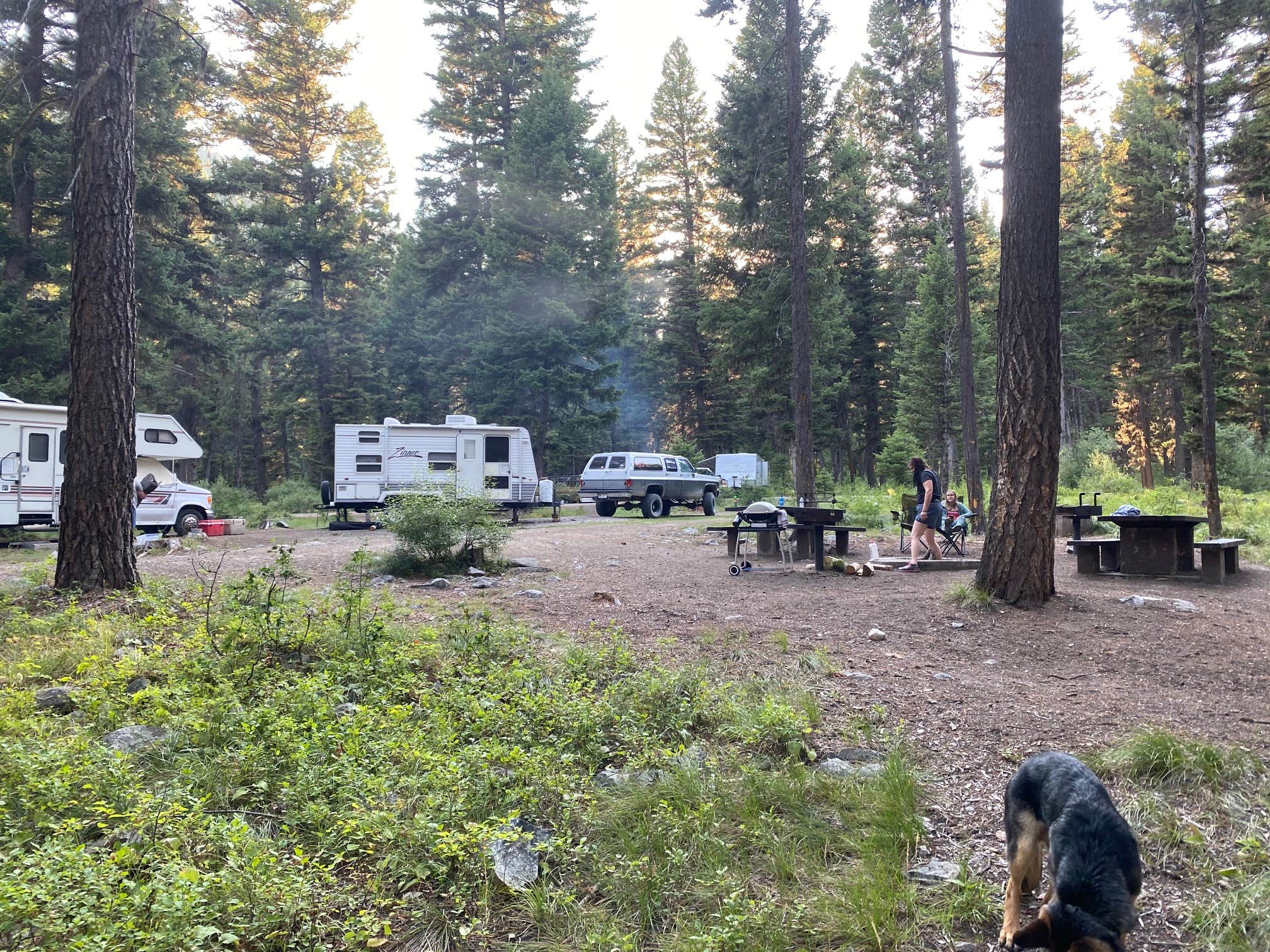 Cody E.'s photo of rv camping at Twin Creek Campground Group Camping Site near Cobalt, ID