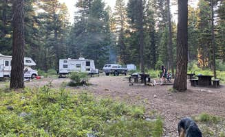 Cody E.'s photo of rv camping at Twin Creek Campground Group Camping Site near Cobalt, ID
