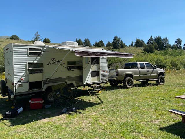 Camper submitted image from Flat Canyon Dispersed Campground - Sawtooth National Forest - 3