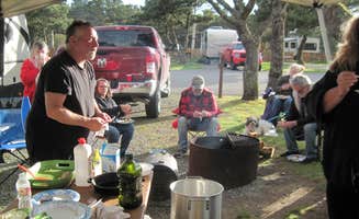 Robert D.'s photo of camping with pets at Barview Jetty County Campground near Tillamook, OR