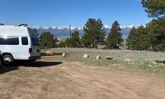 Camping near Dispersed Sand Area 1: Lake Deweese state wildlife area, Westcliffe, Colorado