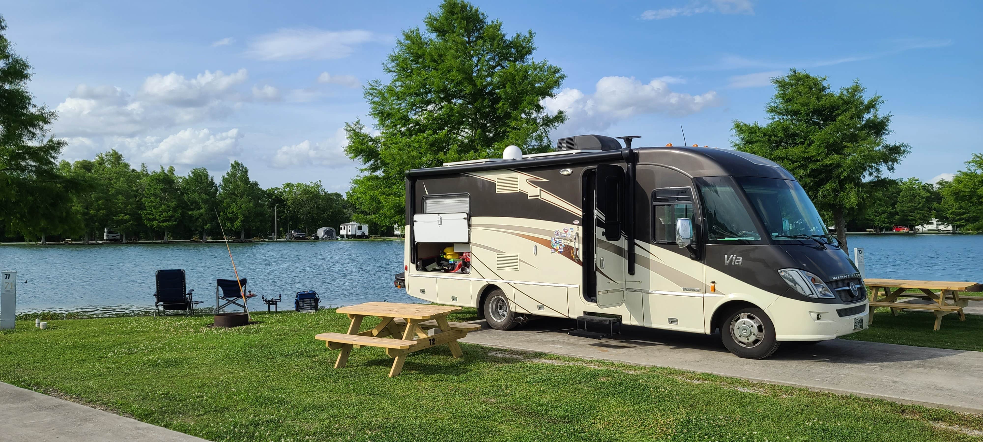 Ioan P.'s photo of rv camping at Poche's RV Park & Fish-N-Camp near Abbeville, LA
