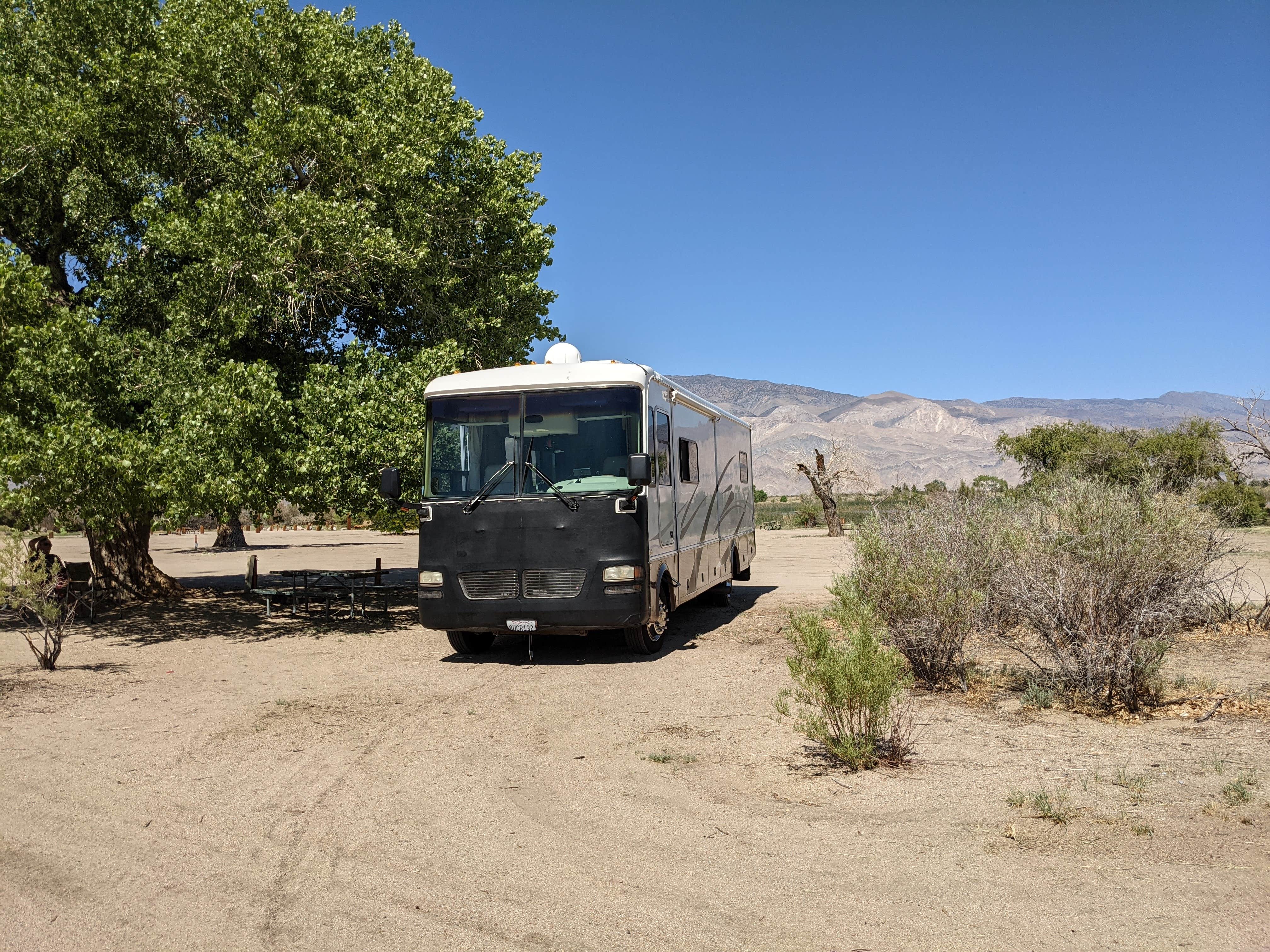 Sandy M.'s photo of rv camping at Diaz Lake Campground near Seven Pines, CA