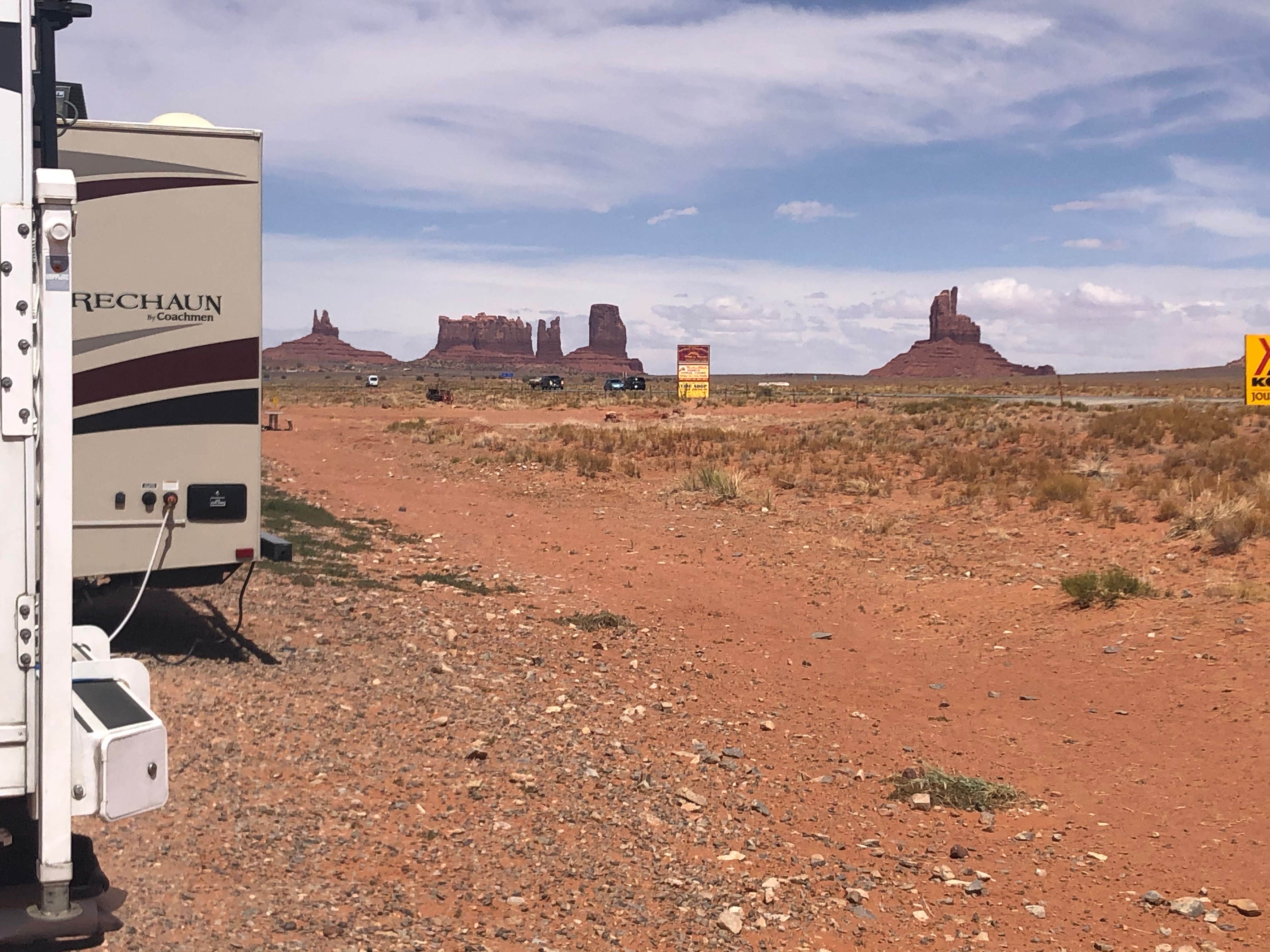 Nita D.'s photo of rv camping at Monument Valley KOA near Monument Valley, AZ
