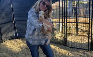 07JKRedrock S.'s photo of camping with pets at Bierbaum Pepper Farm near Cleveland National Forest