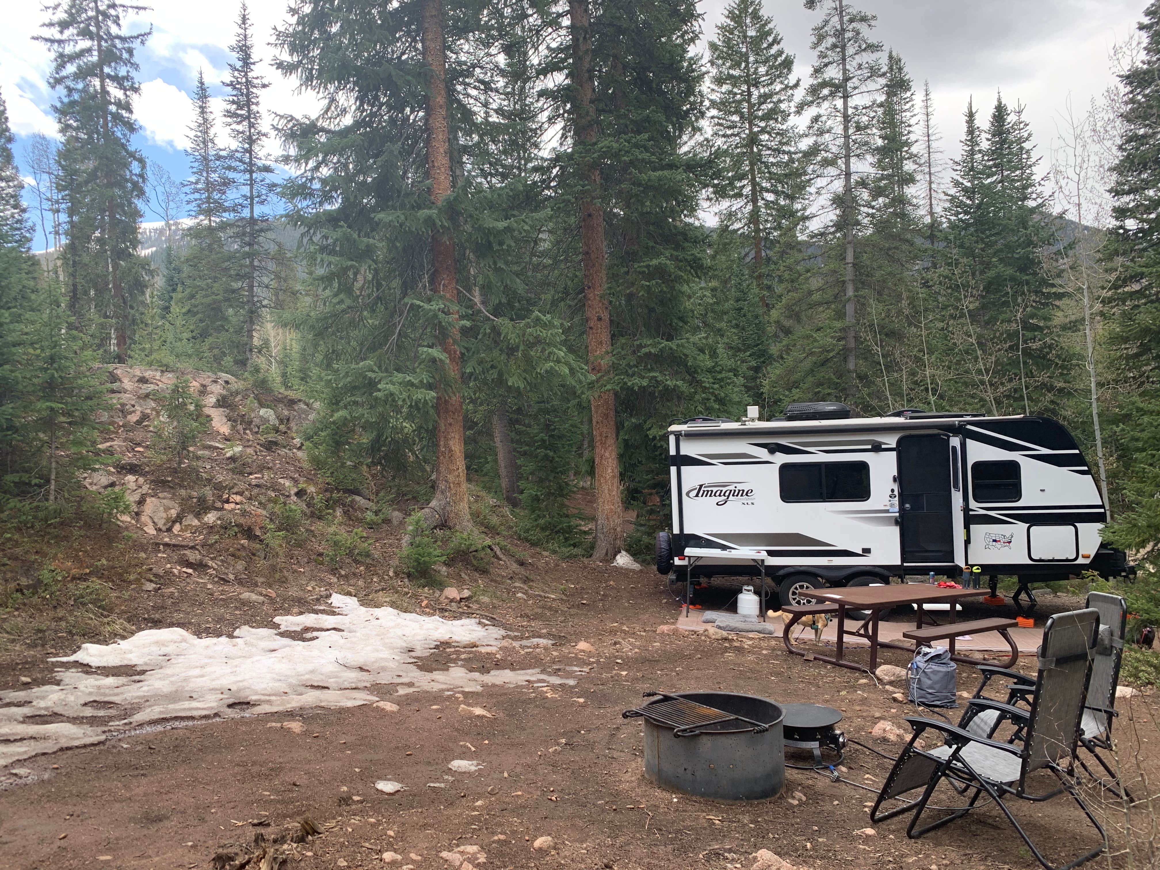 Camping near Piney Crossing Primitive Campground - CLOSED: Gore Creek Campground, Vail, Colorado