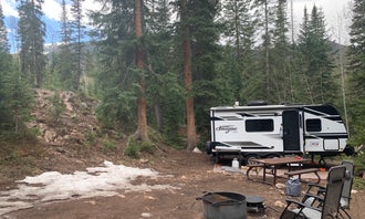 Camping near Piney Crossing Primitive Campground - CLOSED: Gore Creek Campground, Vail, Colorado