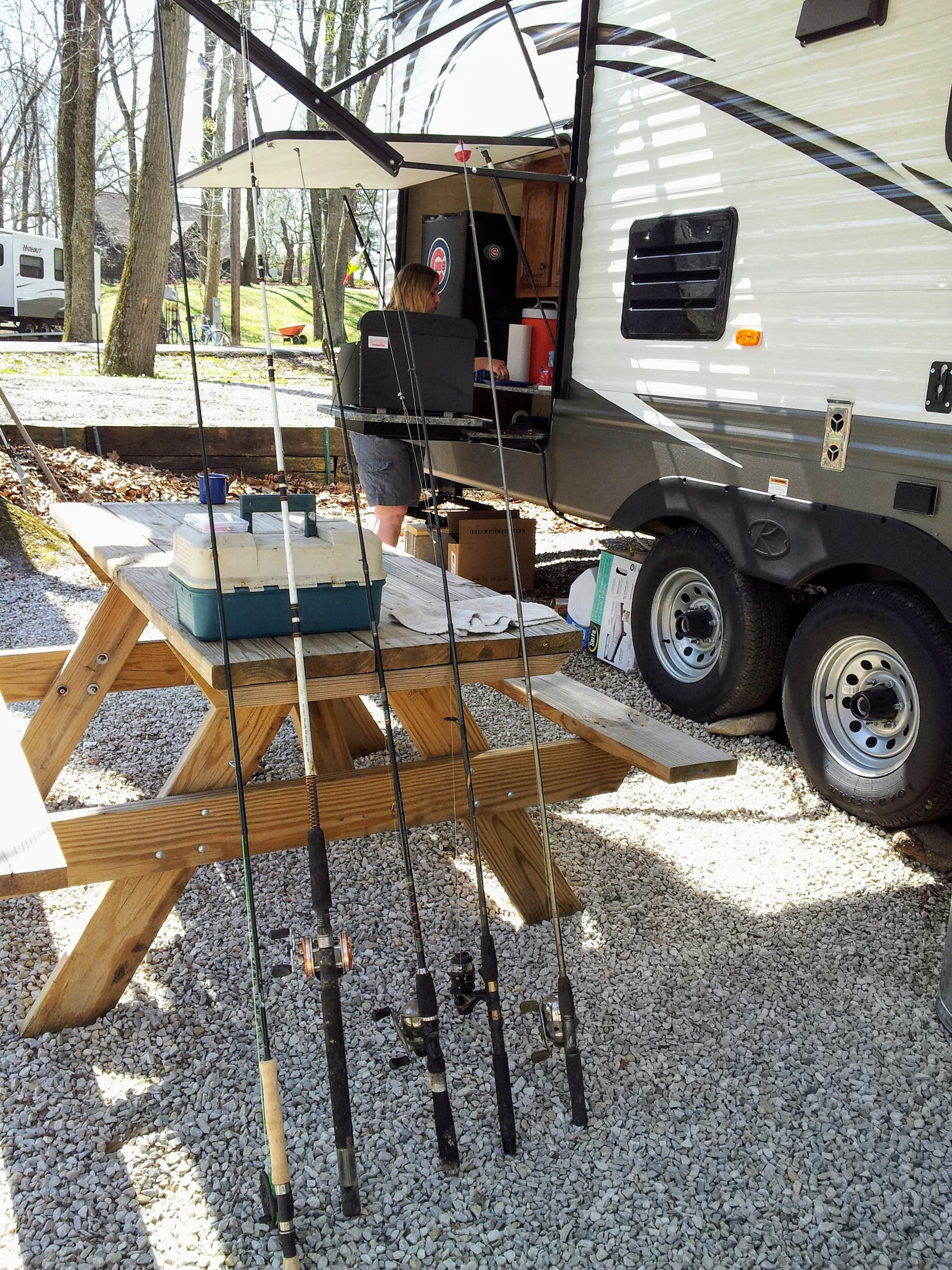 Cris C.'s photo of rv camping at Prides Creek Co Park near Birdseye, IN