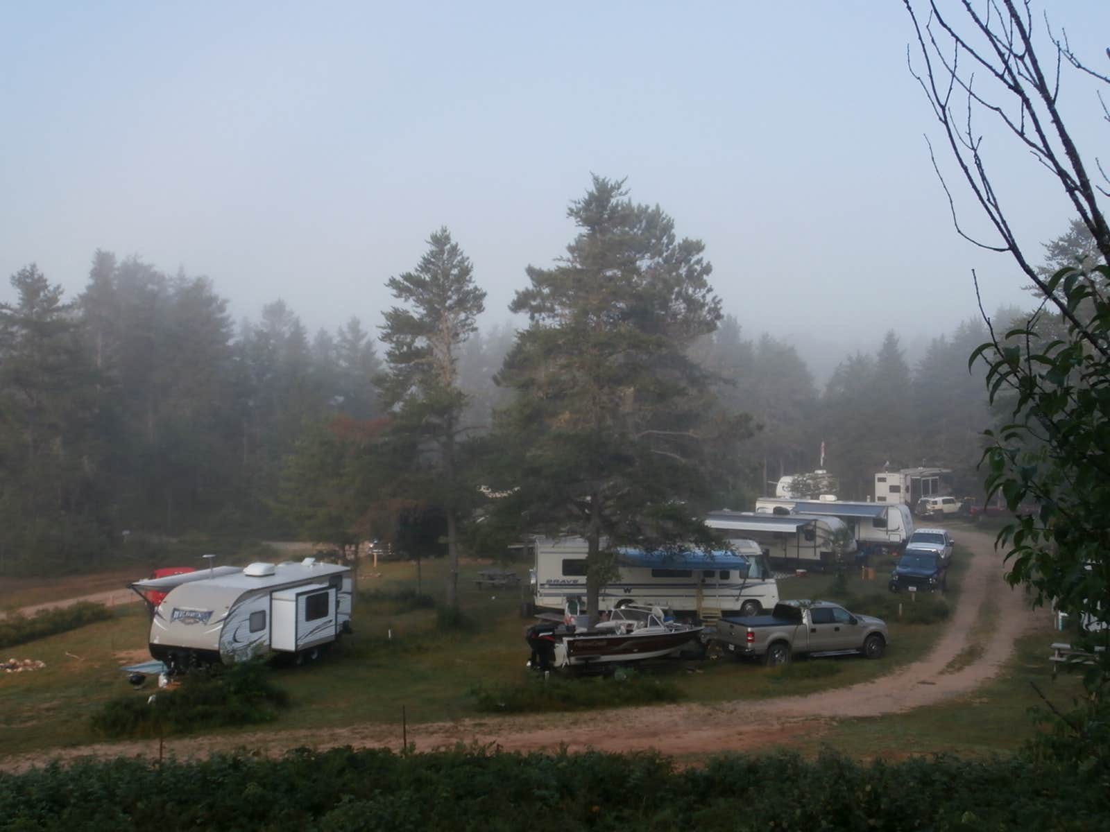Jeff and Marcia R.'s photo of rv camping at Rohr's Wilderness Tours near Watersmeet, MI