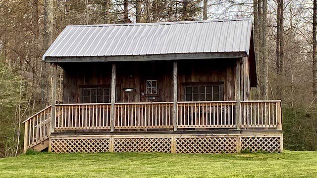 Emily L.'s photo of a cabin at Rose Creek Campground and Cabins Franklin, NC near Highlands, NC