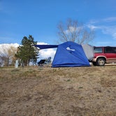 My tent set up.