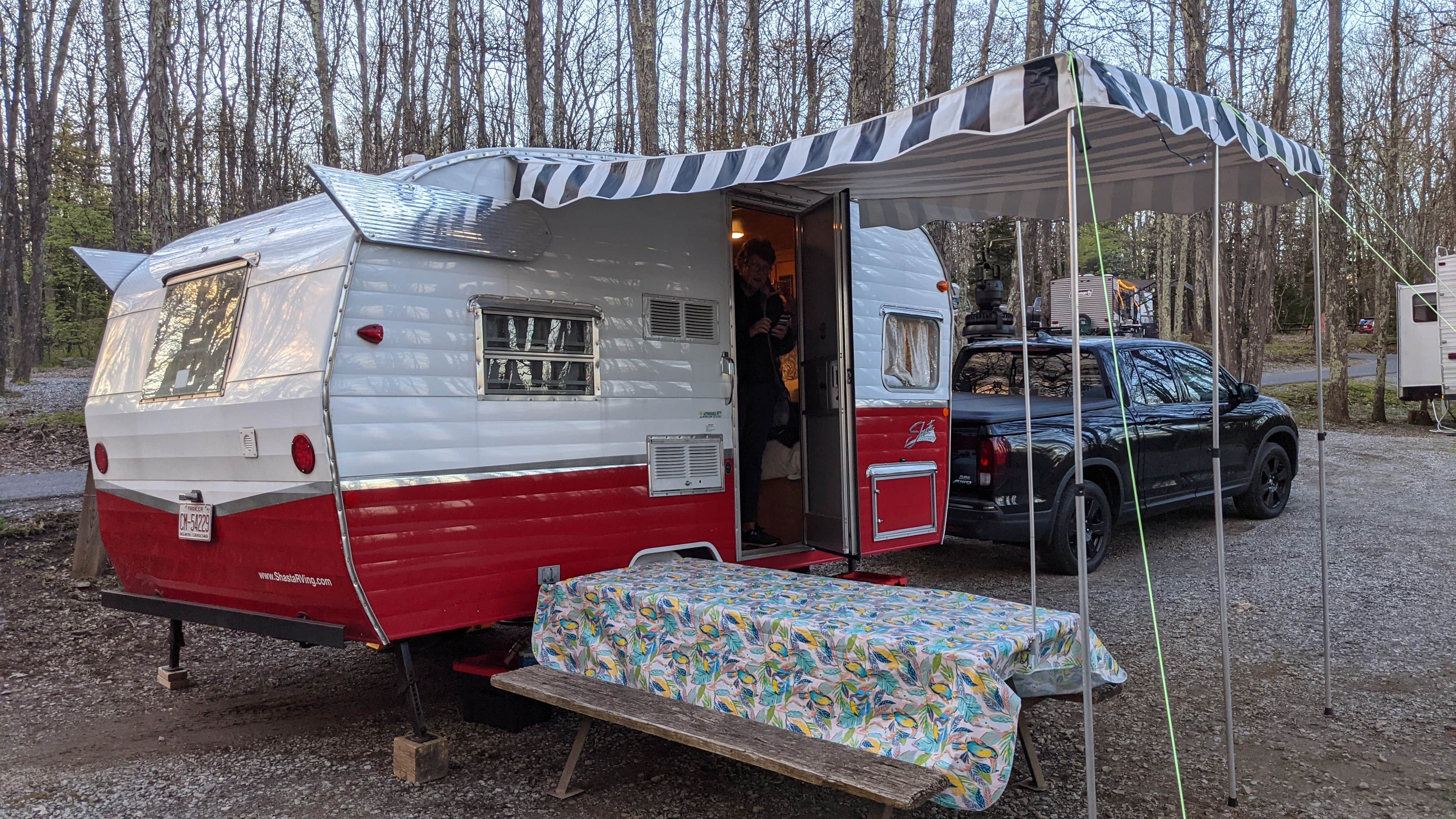 Ron P.'s photo of rv camping at Hickory Ridge Campground — Grayson Highlands State Park near Ceres, VA