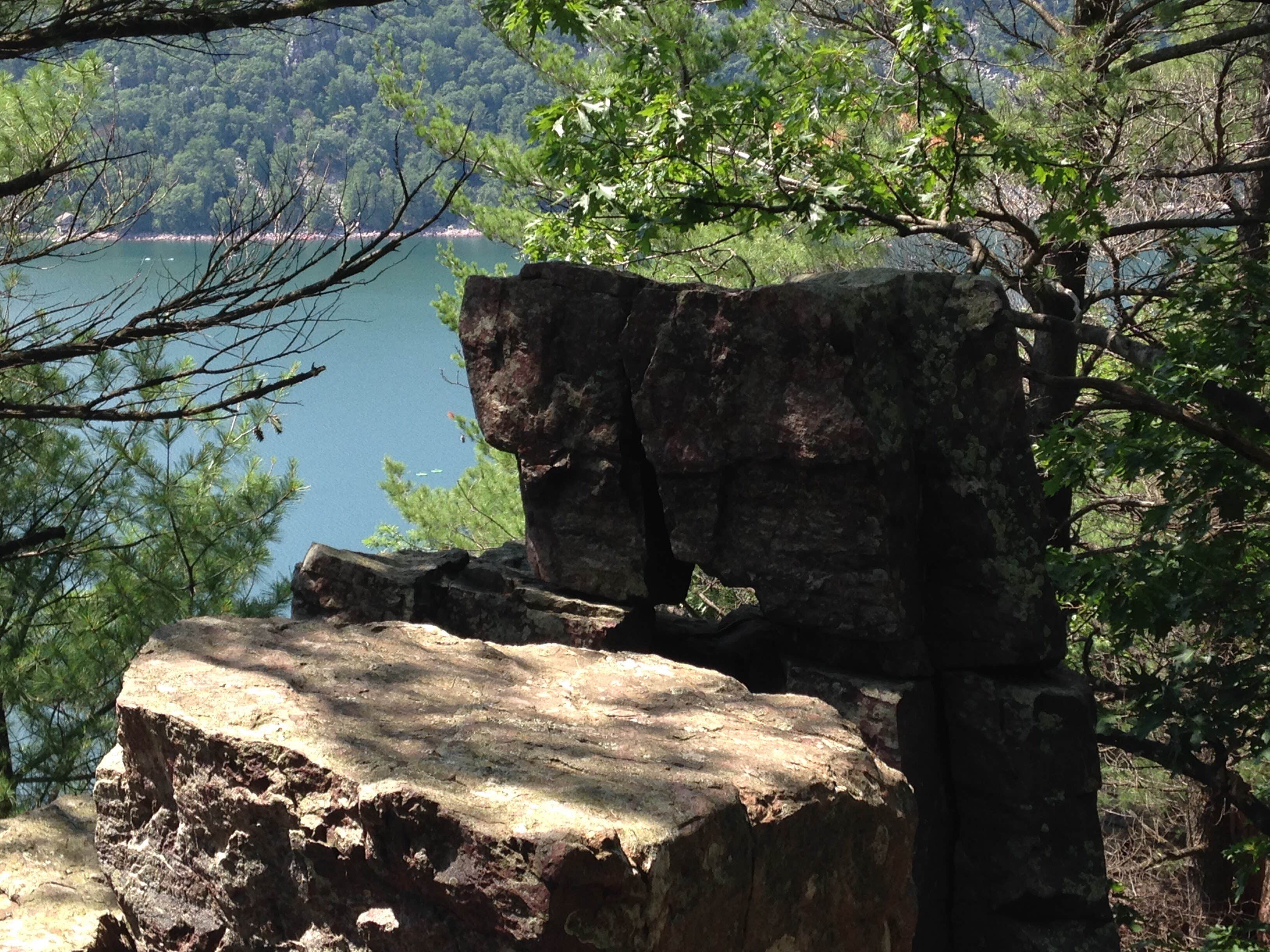 Camper-submitted photo at Ice Age Campground — Devils Lake State Park in Wisconsin