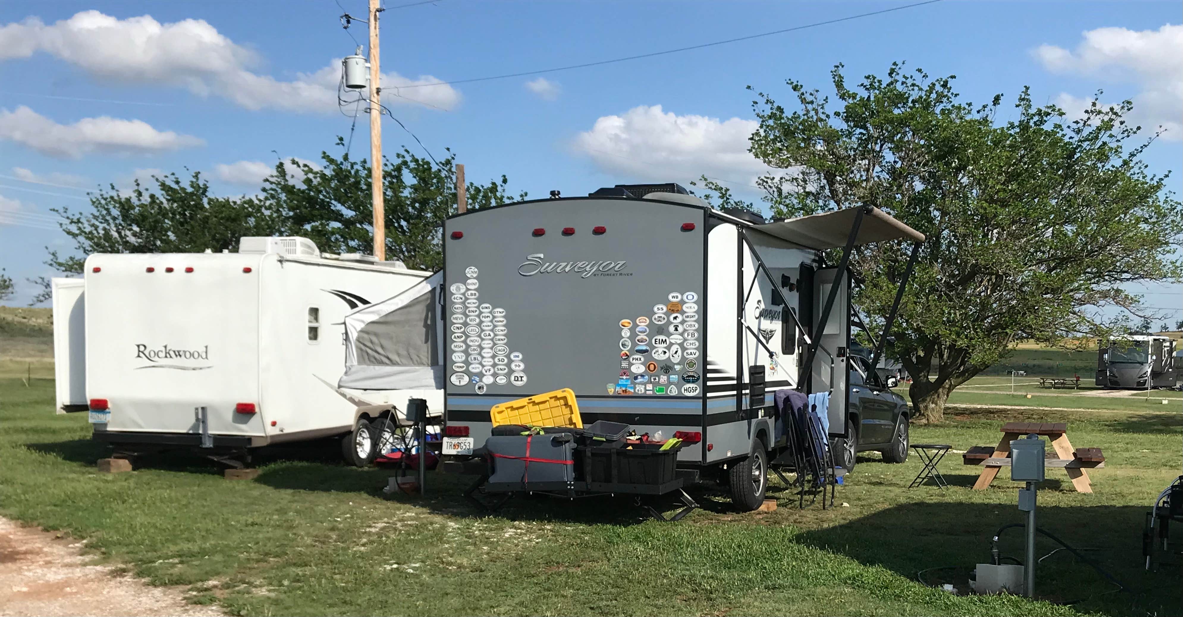 Joel R.'s photo of rv camping at Texas Route 66 RV Park near Estelline, TX