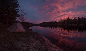 Camping near Mukooda Lake Campground — Voyageurs National Park: Echo Lake (minn), Crane Lake, Minnesota