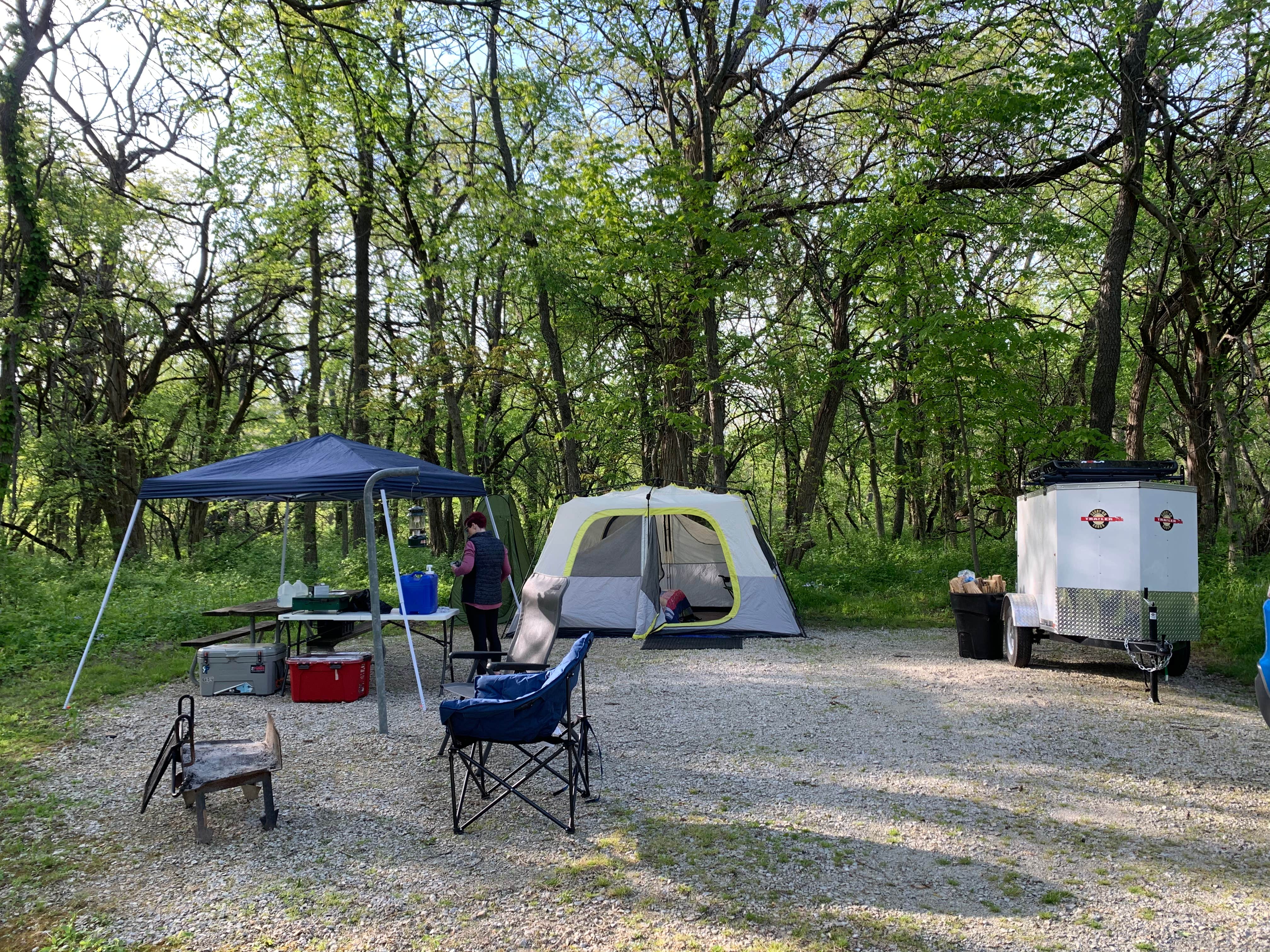 Eric B.'s photo at Harry L Swartz Campground near Danville, IL