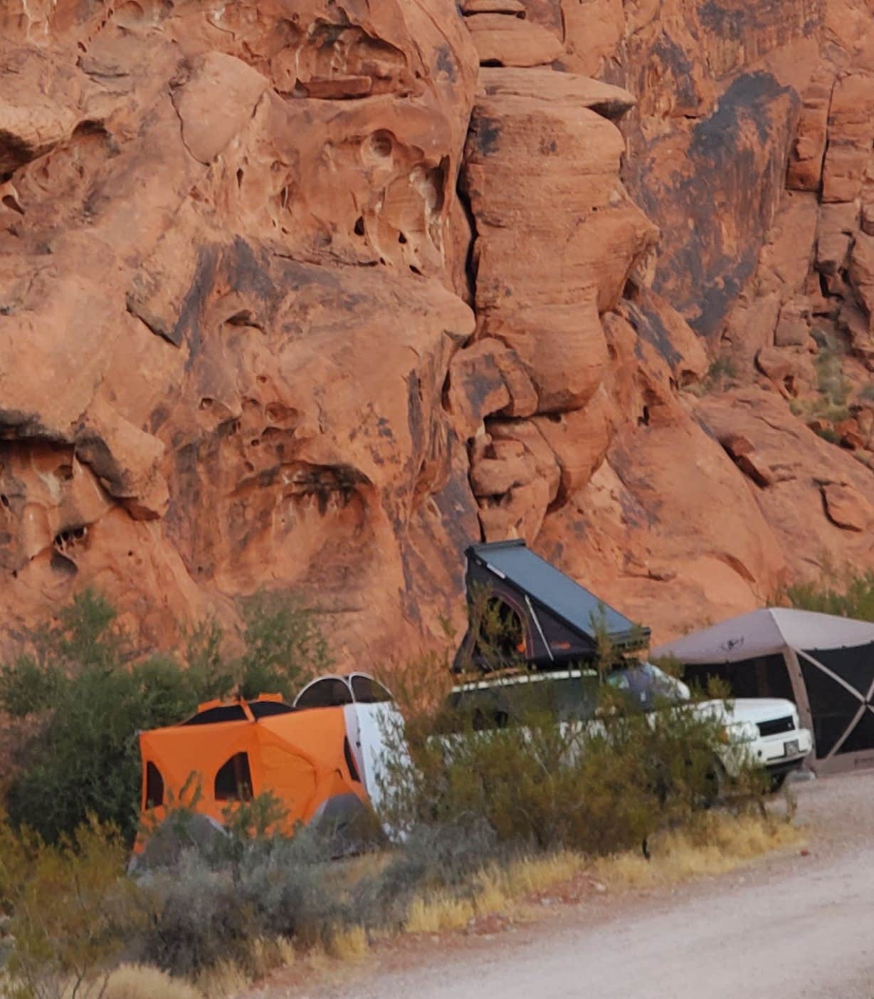 Cedric S.'s photo at Atlatl Rock Campground — Valley of Fire State Park near Mesquite, NV