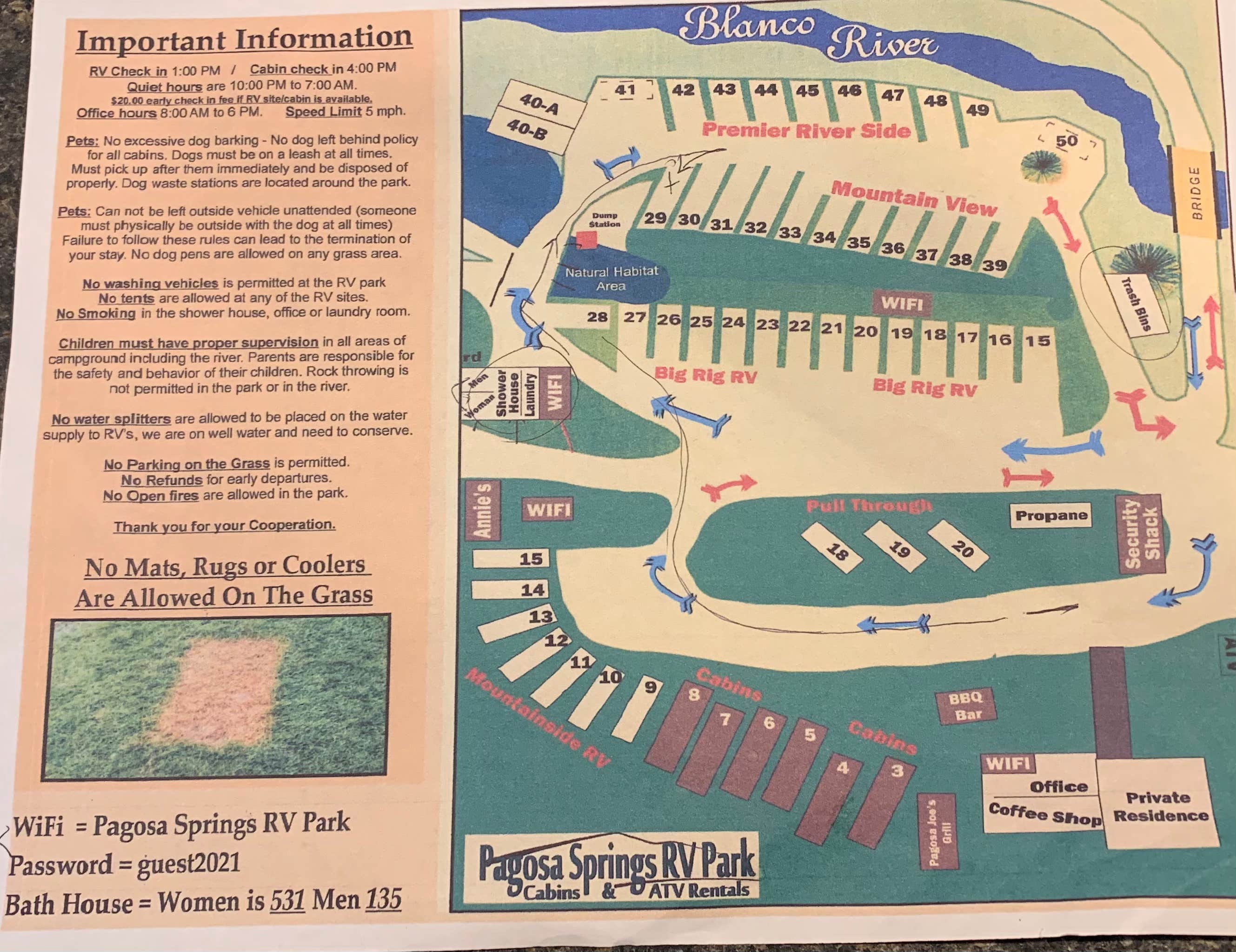 Camper-submitted photo at Pagosa Springs RV Park & Cabins near Chromo, CO