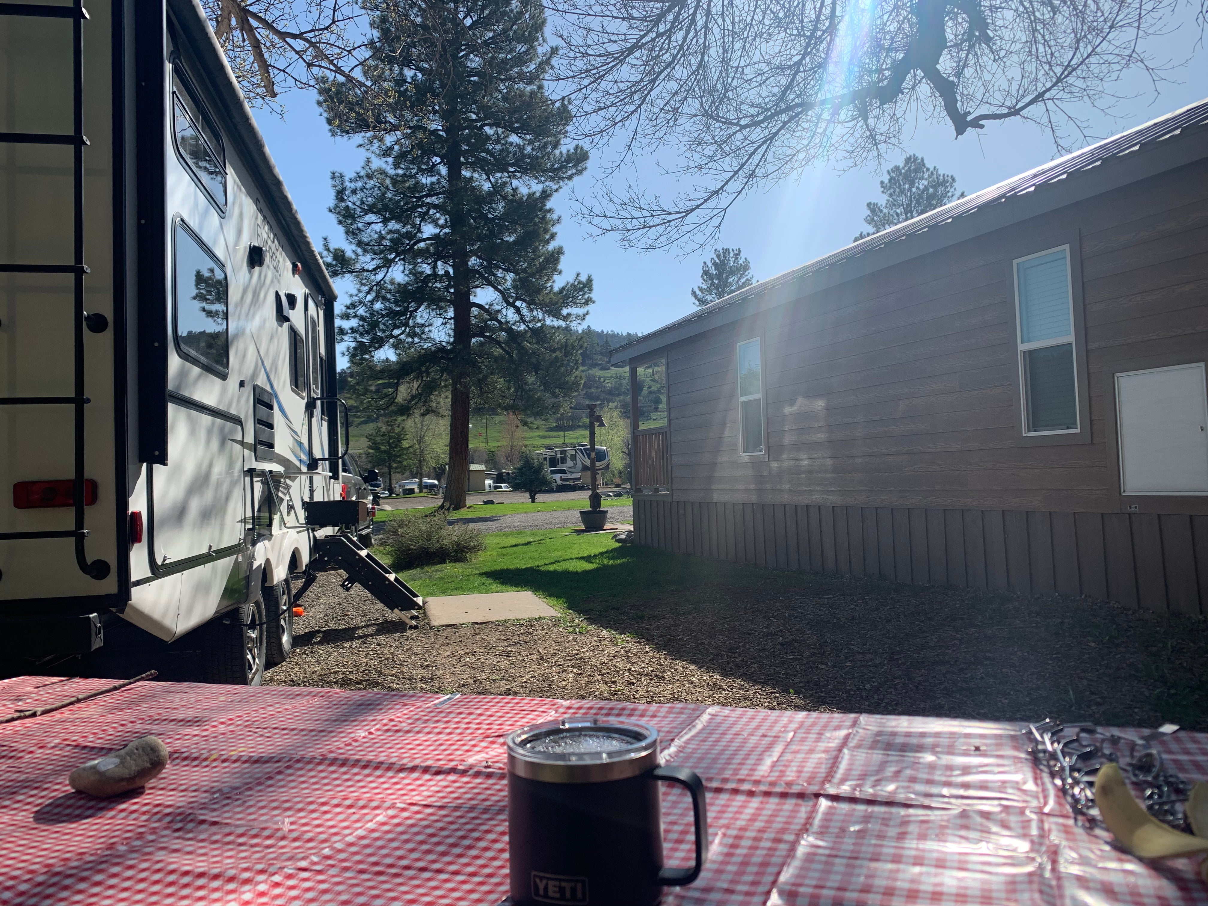 Camper submitted image from Pagosa Springs RV Park & Cabins - 2