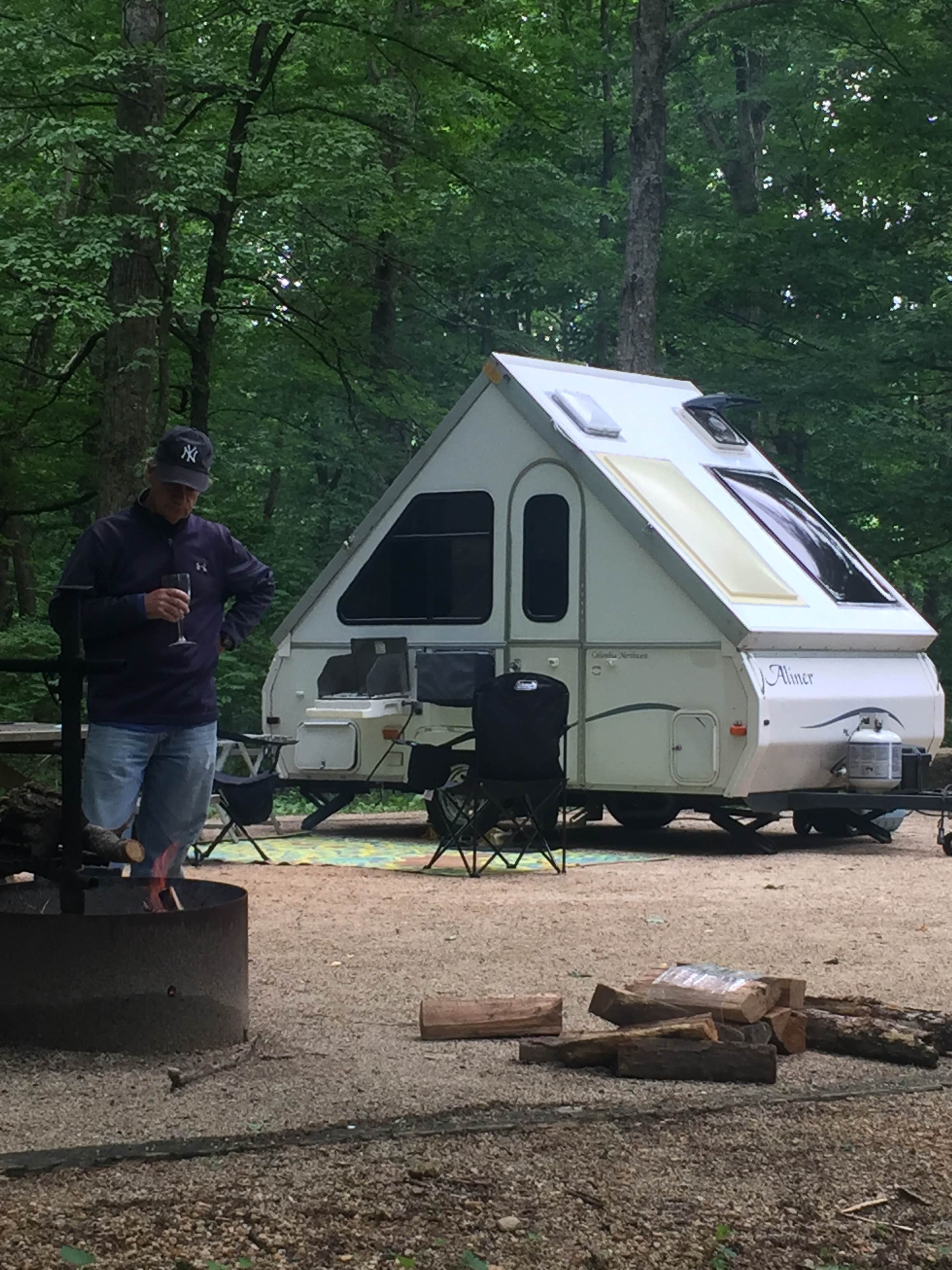 Anne F.'s photo at Sherando Lake Campground near Lovingston, VA