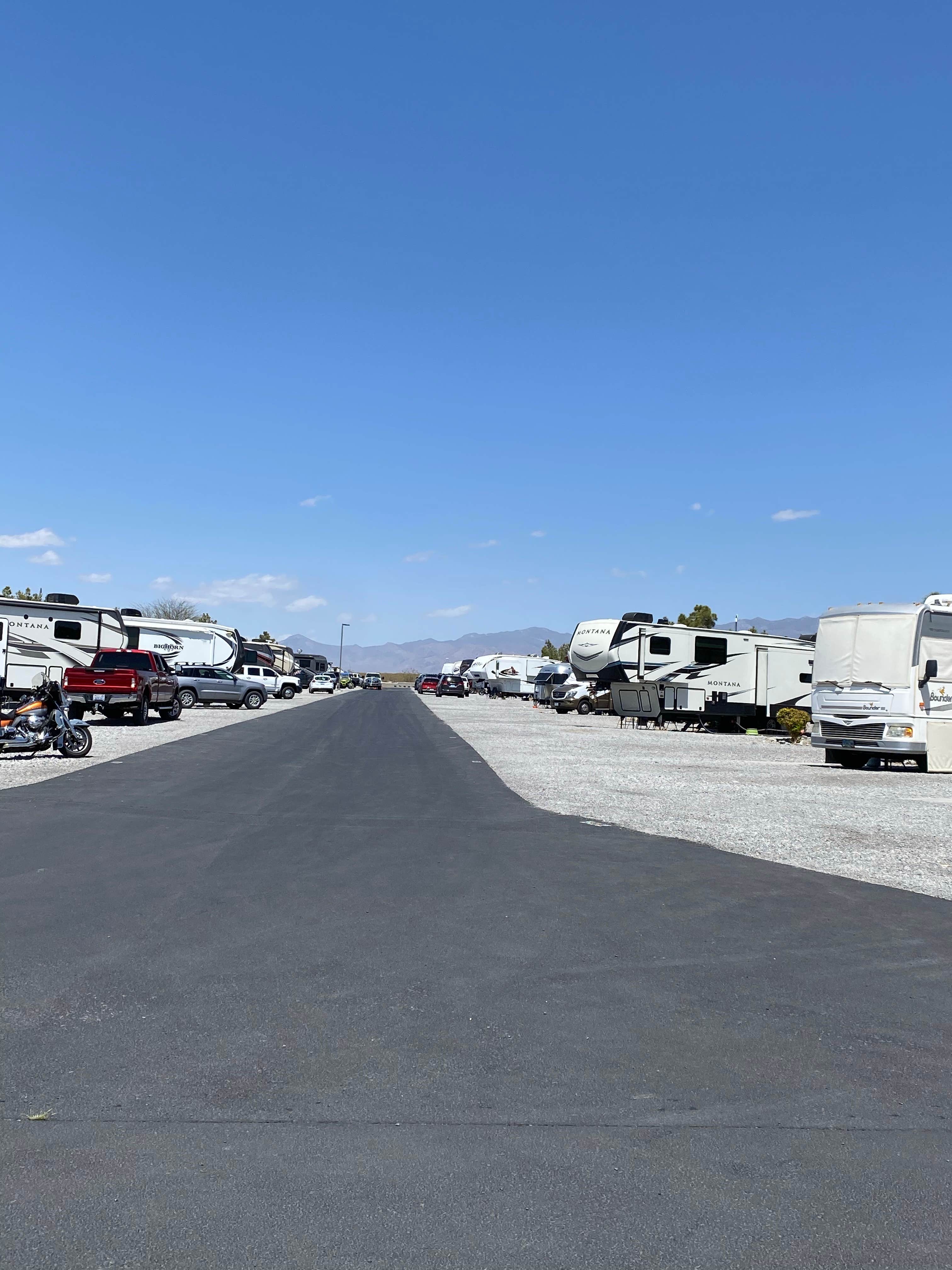 Brittney  C.'s photo of rv camping at Wine Ridge RV Resort near Mount Charleston, NV