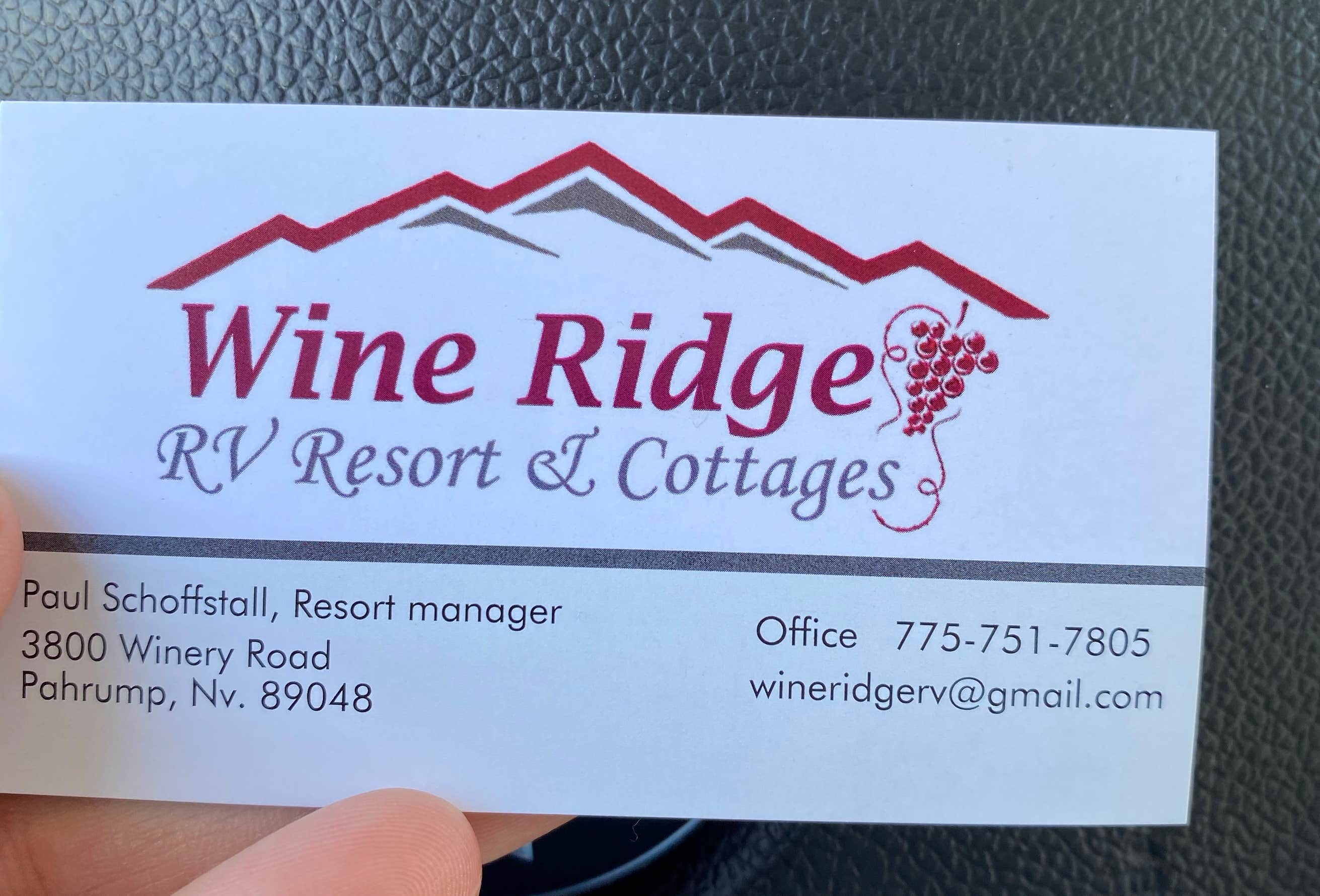 Wine Ridge Rv Resort Wine Ridge RV Resort | Pahrump, Nevada