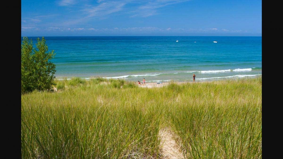 Camper-submitted photo at Whispering Surf Campground at Bass Lake near Hart, MI