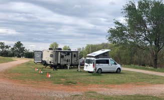 Lee D.'s photo of rv camping at Flying W Guest Ranch near Weatherford, OK