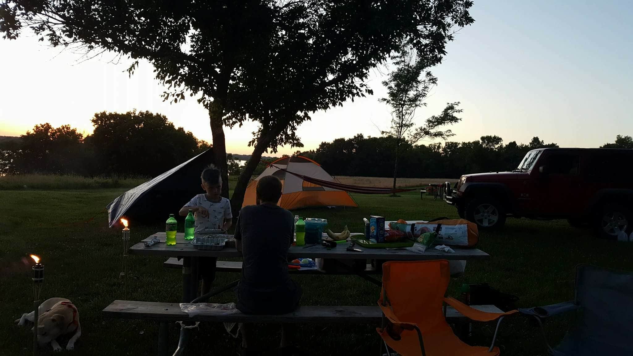 Camper submitted image from Crow's Creek Campground - 2