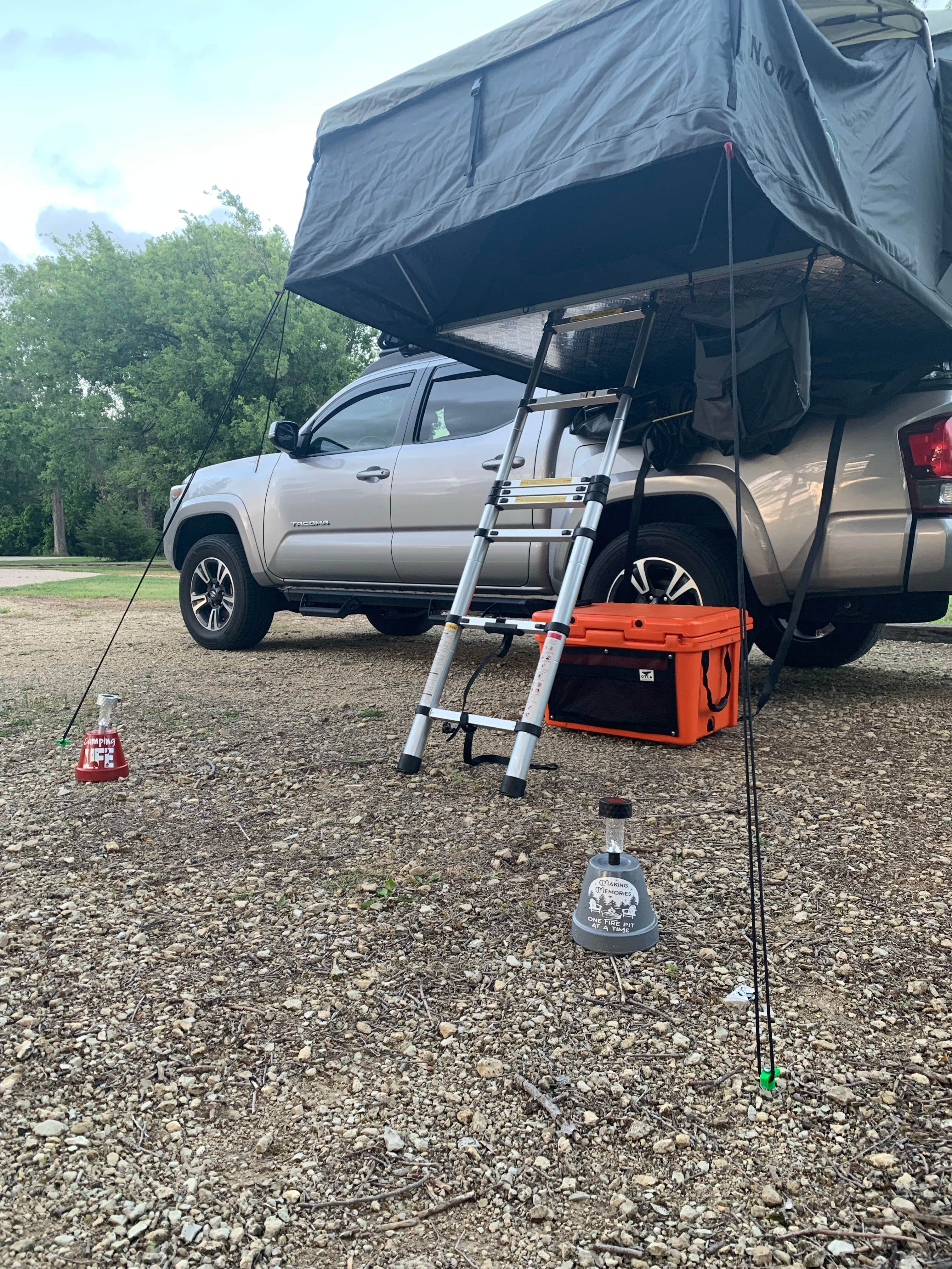Camper-submitted photo at West Shore Camping Area — Cheney State Park near McPherson, KS