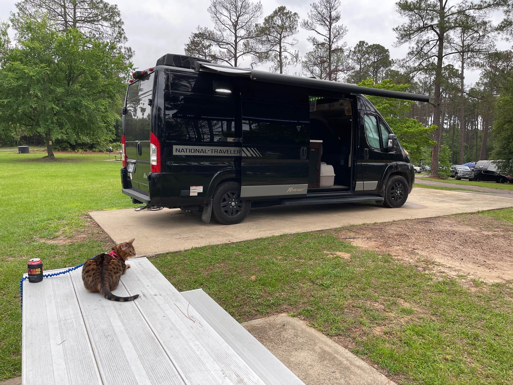 Chris P.'s photo of camping with pets at Lake Hawkins County RV Park near Lindale, TX