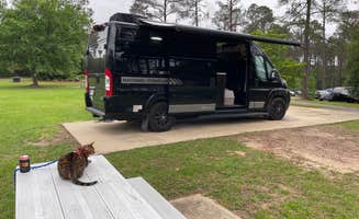 Chris P.'s photo of camping with pets at Lake Hawkins County RV Park near Mount Vernon, TX