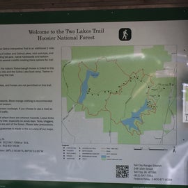 15 mile Two Rivers Trail with disperses camping