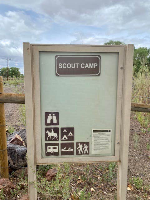 Camper-submitted photo at Scout Camp — Fort Churchill State Historic Park near Bandon, OR