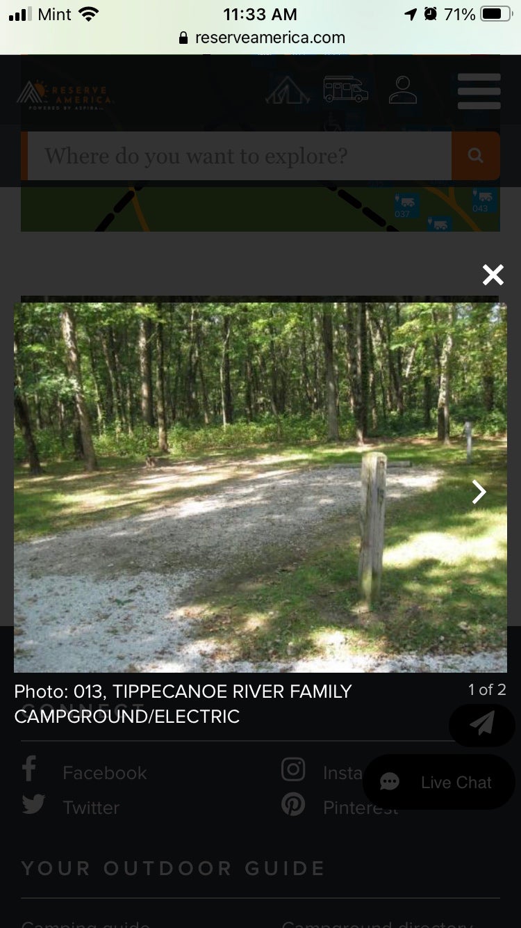 Camper submitted image from Tippecanoe River State Park - 1