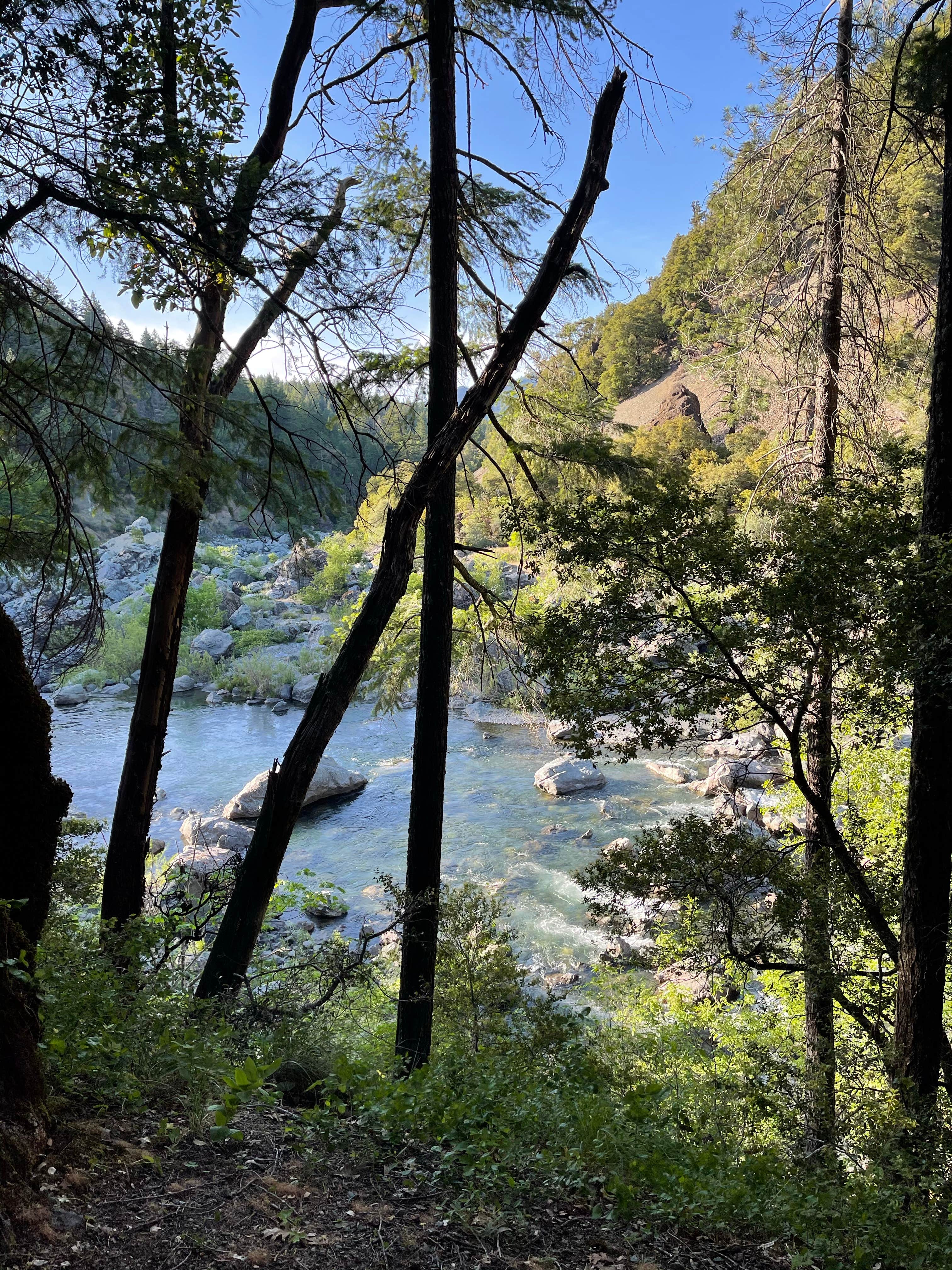 Camper-submitted photo at Slide Creek Campground near Hayfork, CA