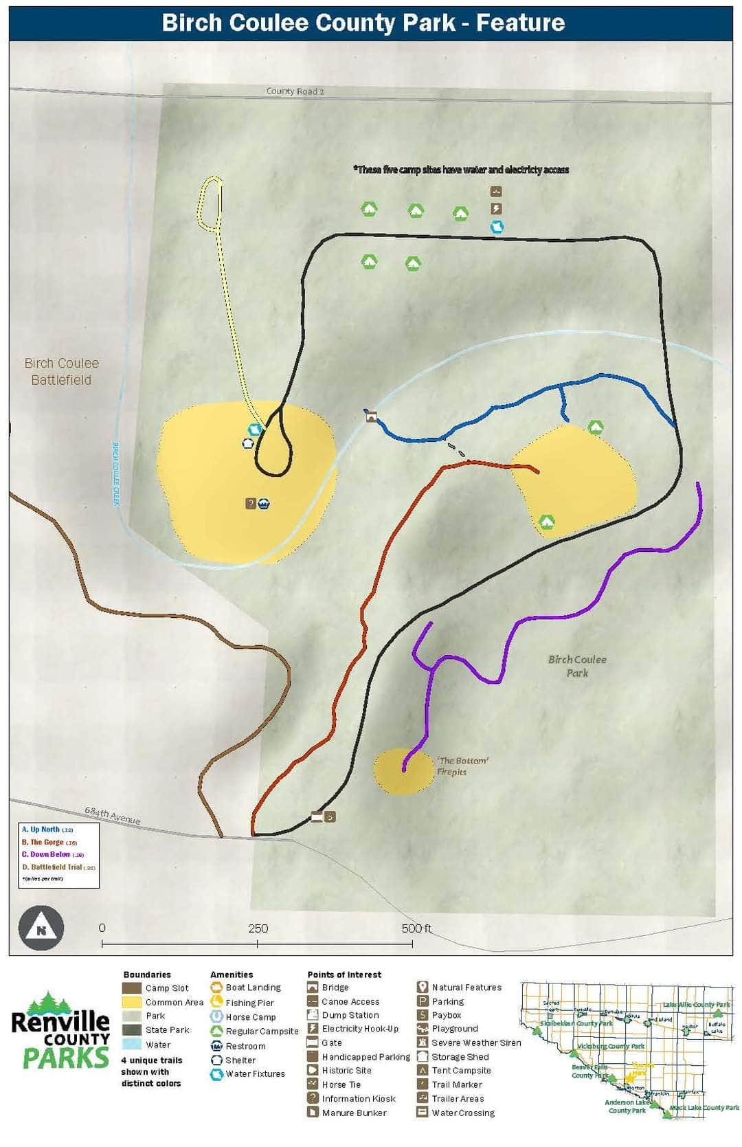 Camper-submitted photo at Birch Coulee County Park near Morton, MN